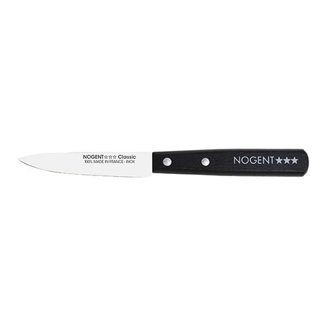 Couteau office classic 9 cm noir Nogent - Mathon
