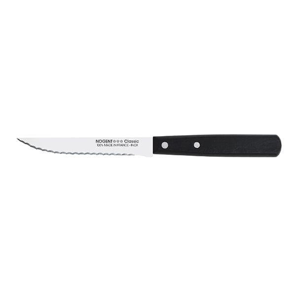 Couteau à steak 11 cm noir Nogent - Mathon