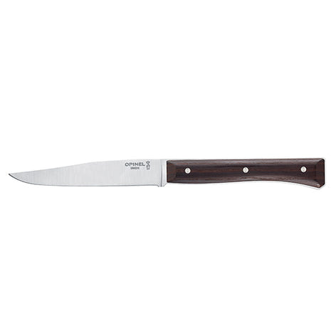 Coffret de 4 couteaux de table à lame lisse Facette frêne sombre  Opinel - Mathon - 1