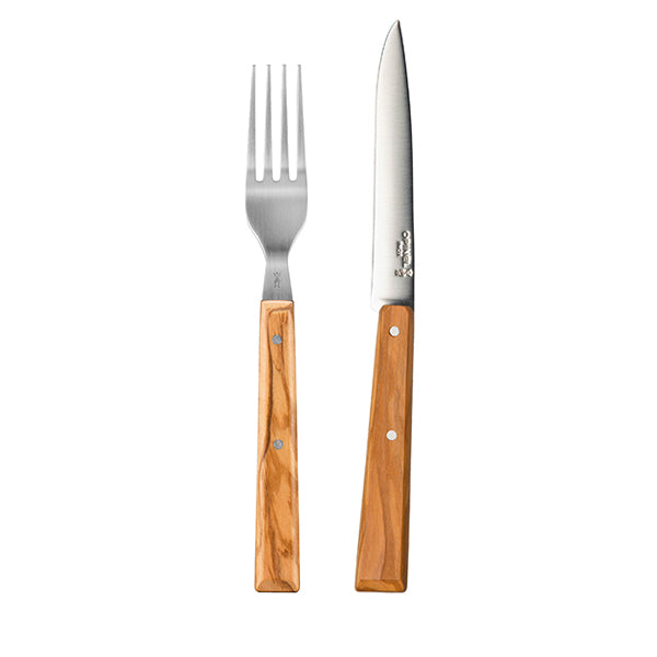 Coffret de 4 couteaux et 4 fourchettes La Table au Soleil Opinel - Mathon - 1