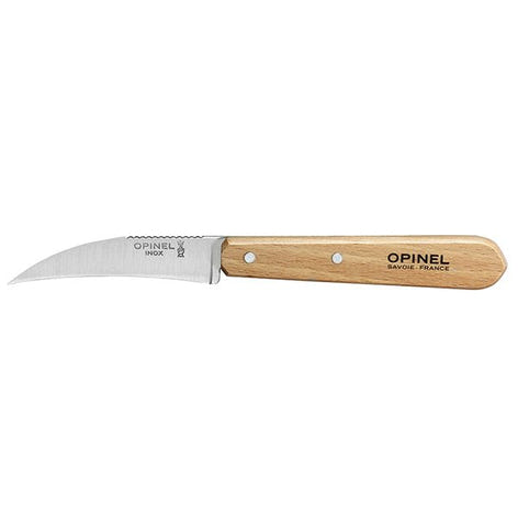 Couteau à légumes N°114 lame inox 7 cm naturel Opinel - Mathon