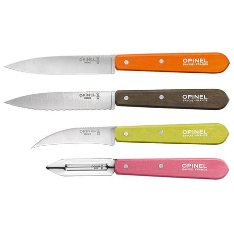 Coffret 4 couteaux N°112, N°113, N°114 et N°115 Essentiels Fifties Opinel - Mathon - 1