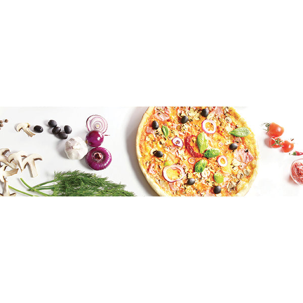 Lot 2 sets de 2 couteaux à pizza avec lame en inox Mathon - Mathon - 2