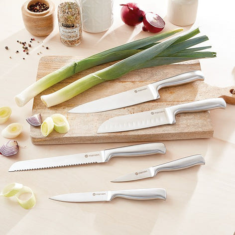 Set de 5 couteaux de cuisine en inox Mathon - Mathon - 2
