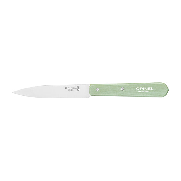 Couteau office N°112 lame lisse inox 10 cm sauge Opinel - Mathon - 1