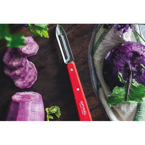 Eplucheur N°115 lame inox 6 cm rouge Opinel - Mathon - 2