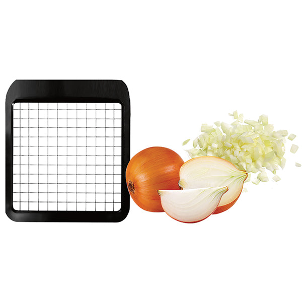 Coupe-légumes inox 2 grilles de coupe Mathon - Mathon - 4