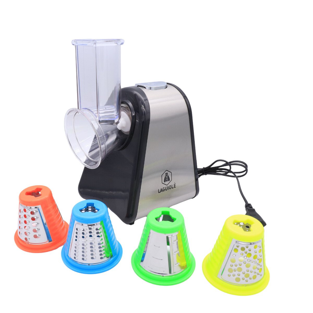 Râpeur trancheur électrique noir Laguiole Cuisson - Mathon - 1