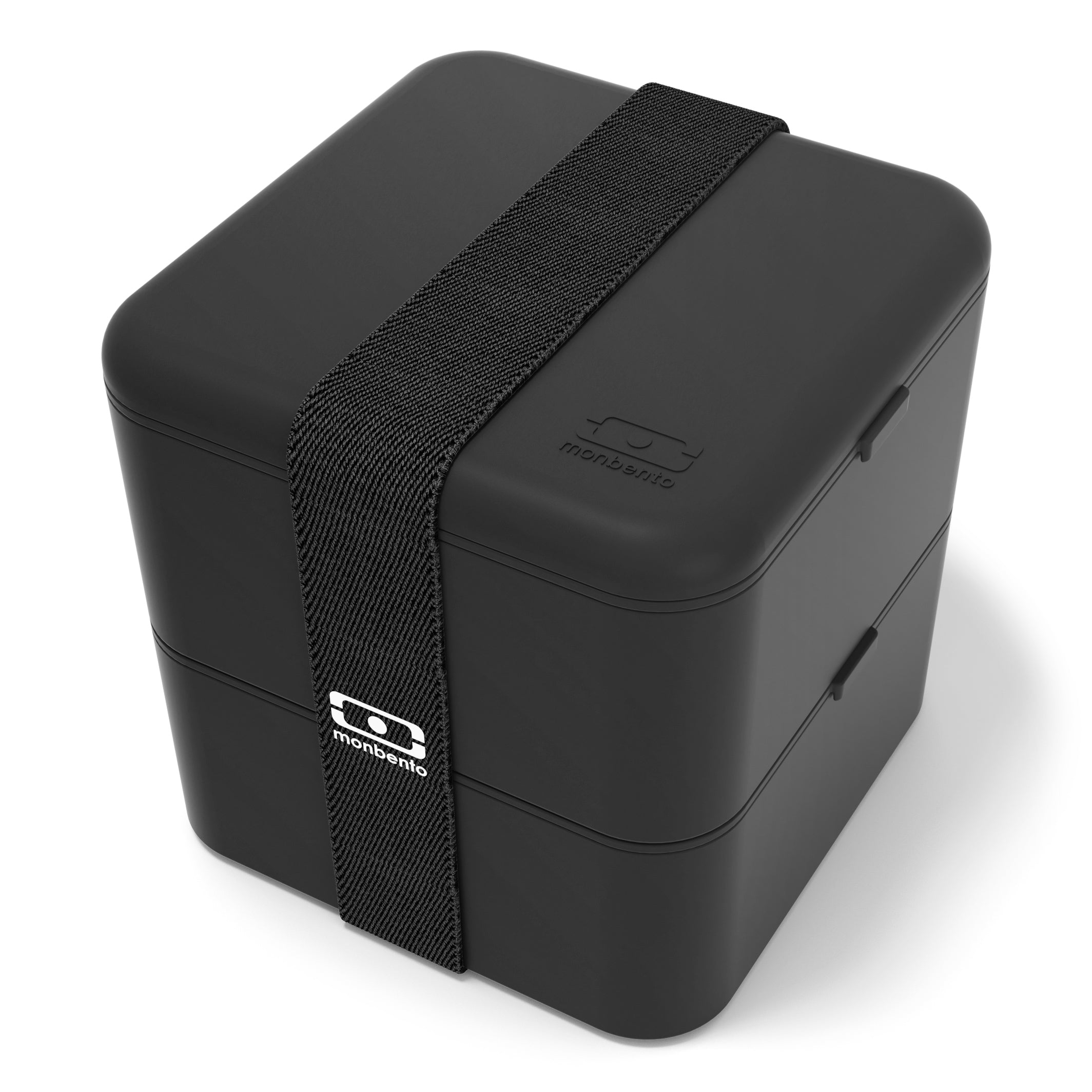 Lunch box 2 compartiments Square 1,7L Made in France Noir Onyx Monbento - Mathon - 1