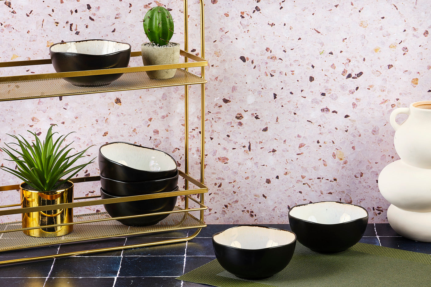 Bol IRIS Ø12cm - 6 pièces - Blanc ivoire Björn - Mathon - 2