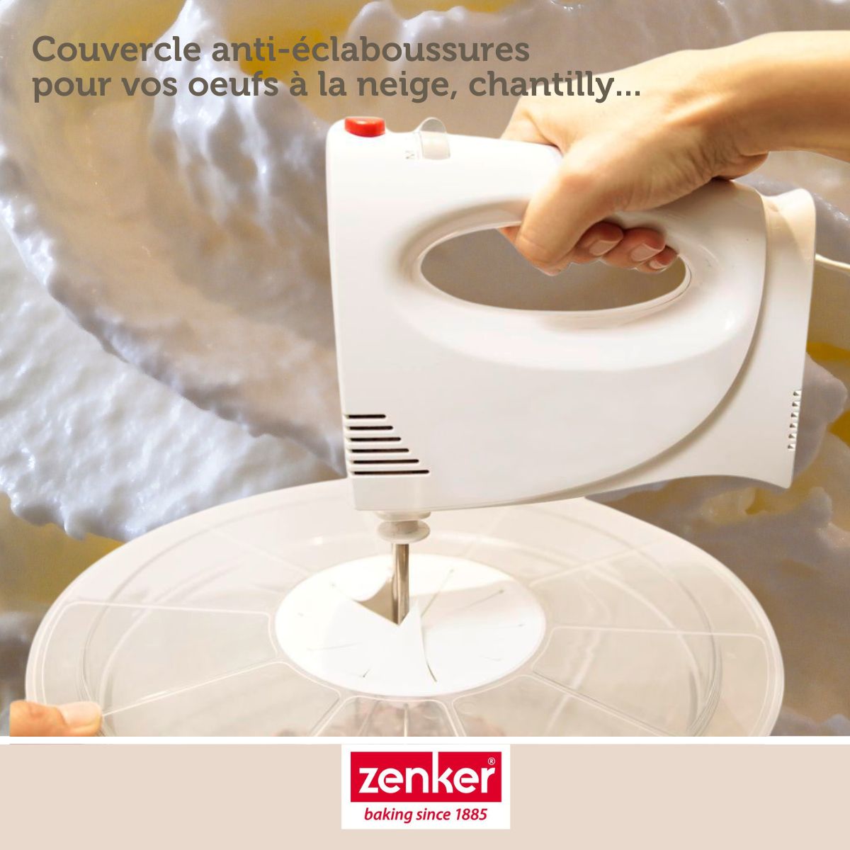 Couvercle anti projections 30 cm Zenker Smart Pastry Zenker - Mathon - 4