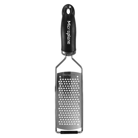 Râpe à fromage à gros grains Gourmet noire Microplane - Mathon - 1