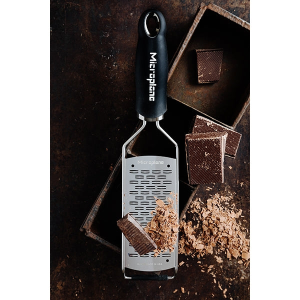 Râpe à fromage double tranchant Gourmet noir Microplane - Mathon - 6