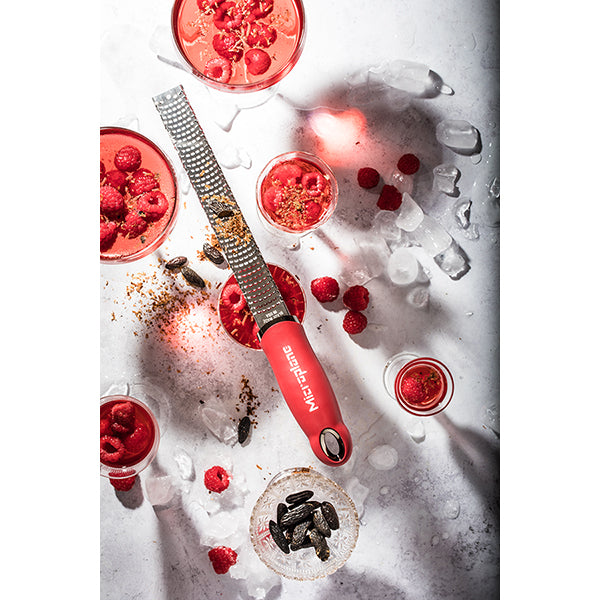 Zesteur Premium Classic râpe rouge grenade Microplane - Mathon - 3