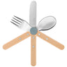 Set de 3 couverts pour enfant Le petit Gourmet Panaché Opinel - Mathon - 5