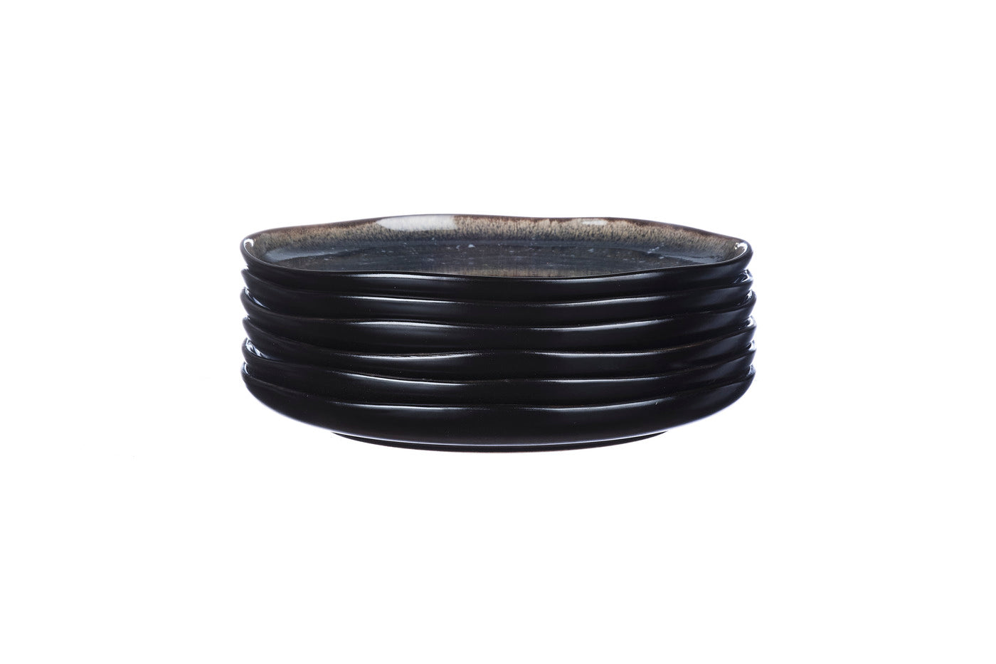 Assiette IRIS Ø21,5cm - 6 pièces - Bleu nuit Björn - Mathon - 3