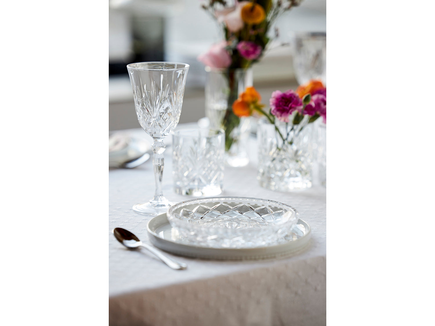 Set de 4 verres à vin rouge MELODIA 27cl Transparent Lyngby Glas - Mathon - 9