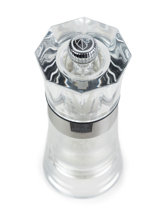 Oslo Duo de moulins à  poivre et à  sel humide manuels en acryl 14 cm Peugeot - Mathon - 2