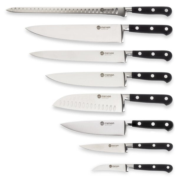 Lot 8 couteaux de cuisine Les Spécialistes Mathon - Mathon - 1