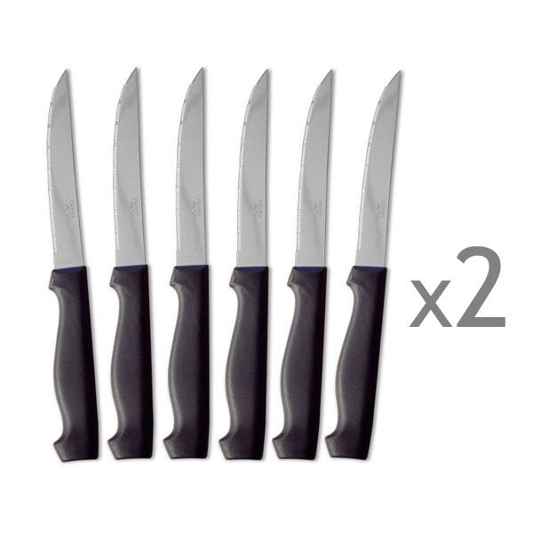 Lot 12 couteaux à steak Pradel - Mathon