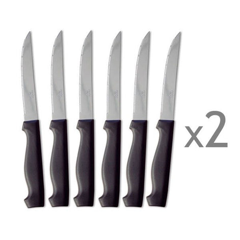 Lot 12 couteaux à steak Pradel - Mathon