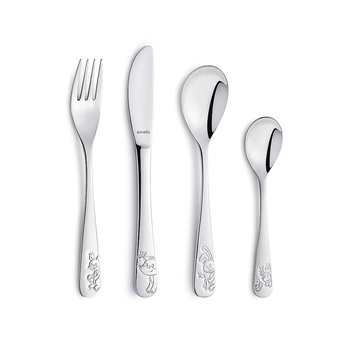 Forest - Coffret 4 couverts enfants Amefa - Mathon - 1