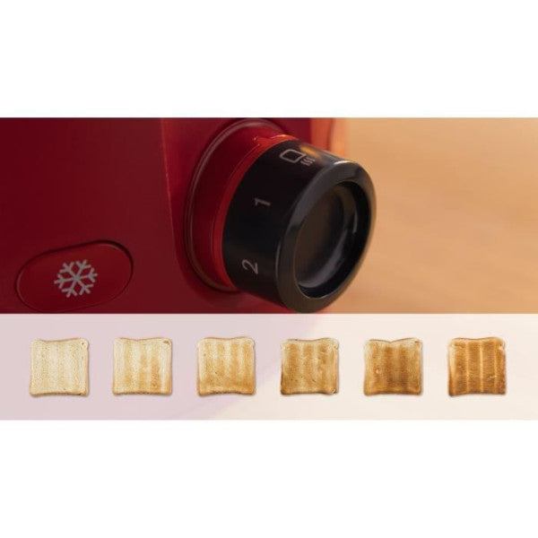 Grille Pain - Toaster Electrique  - Bosch - Tat2m124 Mymoment - Rouge Bosch - Mathon - 5