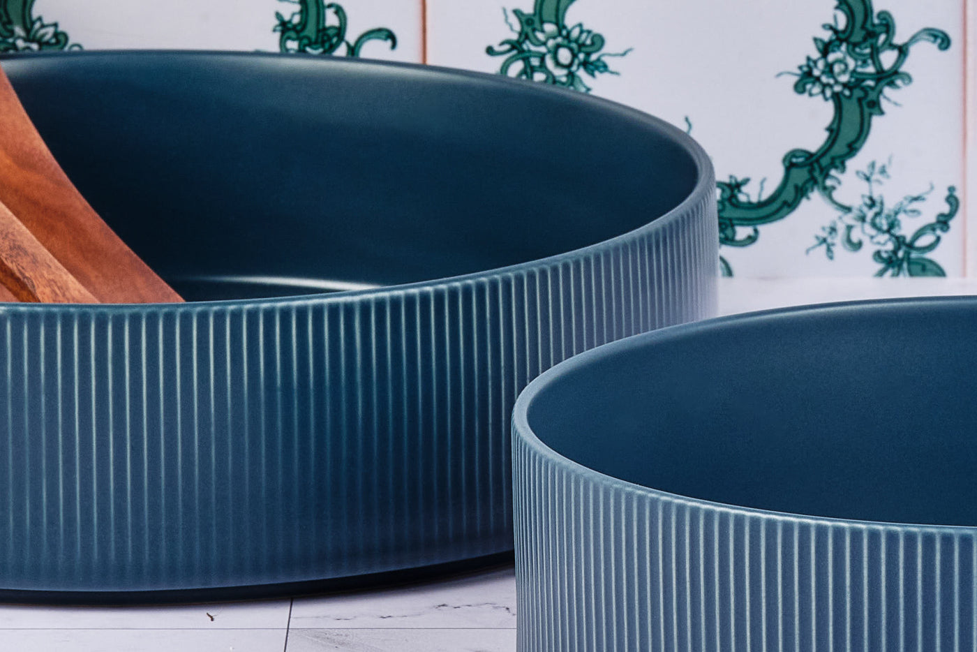 Saladier SCANDI Ø21,5cm et Ø27,5cm - 2 pièces - Marine Björn - Mathon - 6