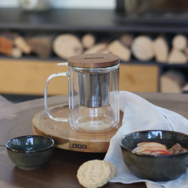 Tisanière verre double paroi Gustave 350 ml OGO Ogo - Mathon - 4