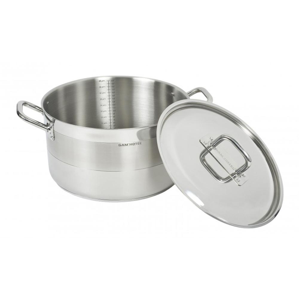 Marmite inox - 50cm induction Gam Hotel - Mathon - 2