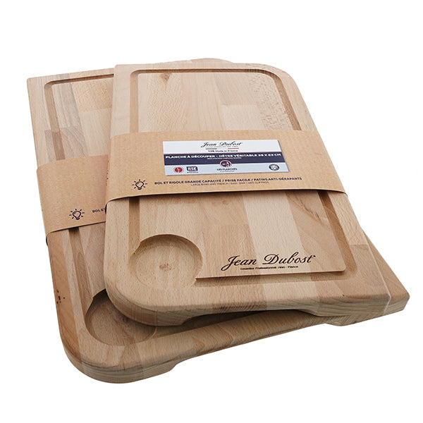 Planche à découper en bois de hêtre huilé 45 x 29 cm  Jean Dubost - Mathon - 2