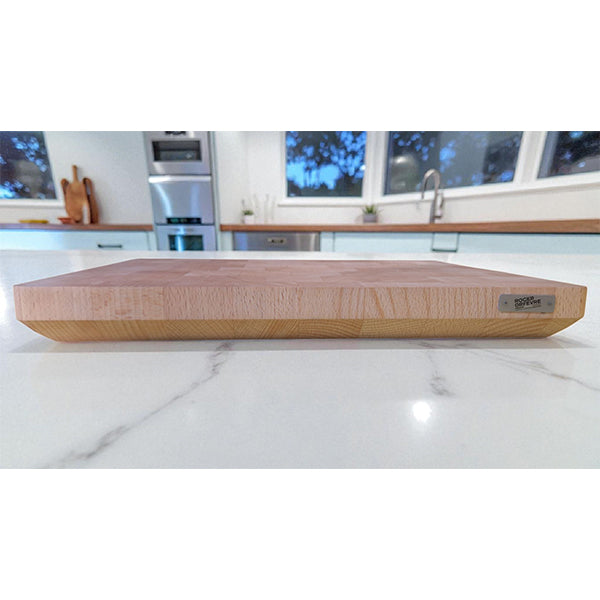 Planche à découper en bois debout hêtre avec chanfrein 39,3 x 28,9 cm  Roger Orfèvre - Mathon - 3