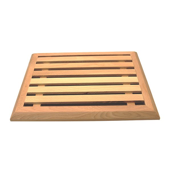 Grande planche à pain en hêtre avec grille amovible 40 cm Roger Orfèvre - Mathon