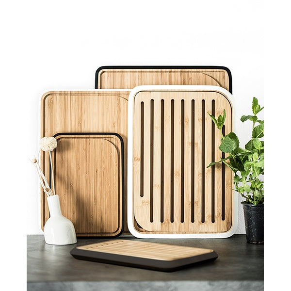 Planche à pain en bambou blanc 35 cm Pebbly - Mathon - 2