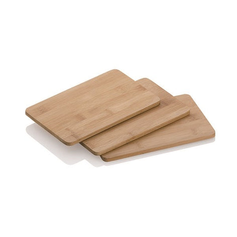 Set de 3 planches à découper en bambou Kela - Mathon - 1
