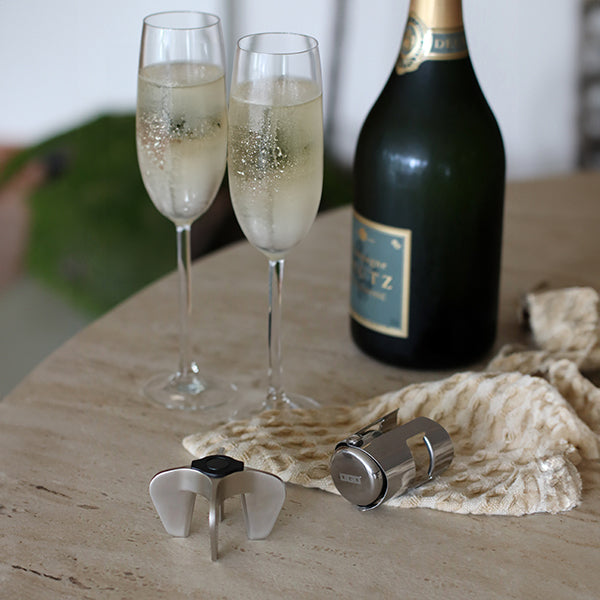 Ouvre-bouteille de champagne Deluxe en acier inoxydable Ogo - Mathon - 3