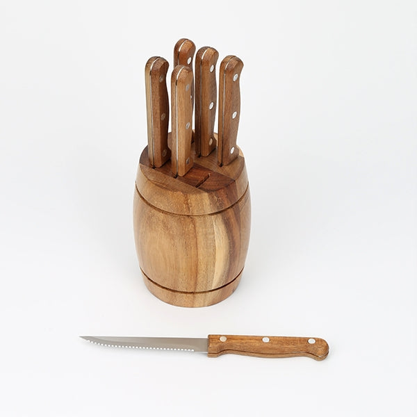 Bloc de 6 couteaux Rustika Pradel Excellence - Mathon - 2