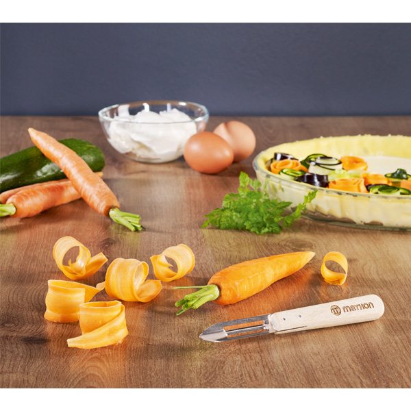 Eplucheur bois naturel 15 cm Mathon - Mathon - 2