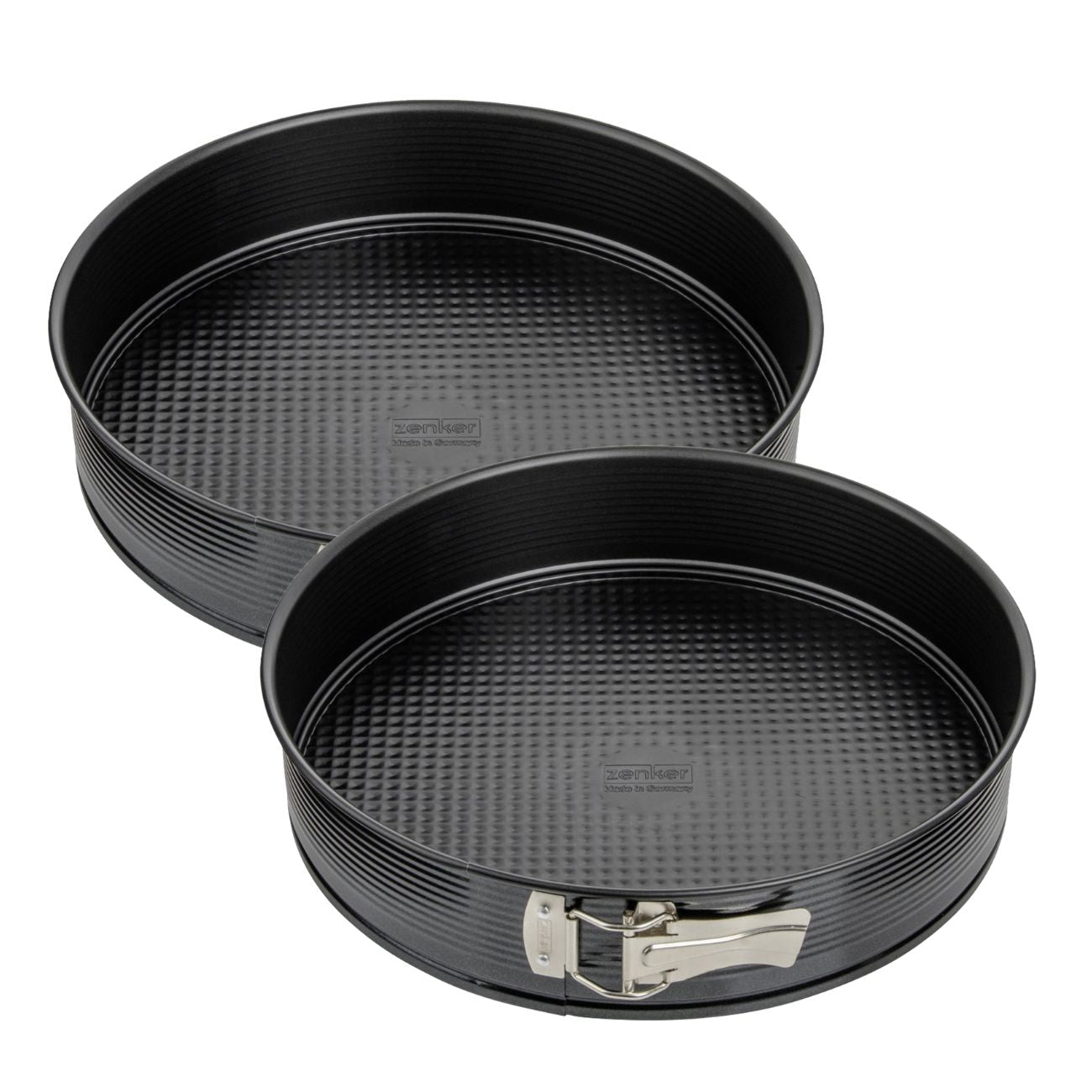 Ensemble de 2 Moules à manqué à charnière 30 cm Zenker Black Metallic Zenker - Mathon - 1