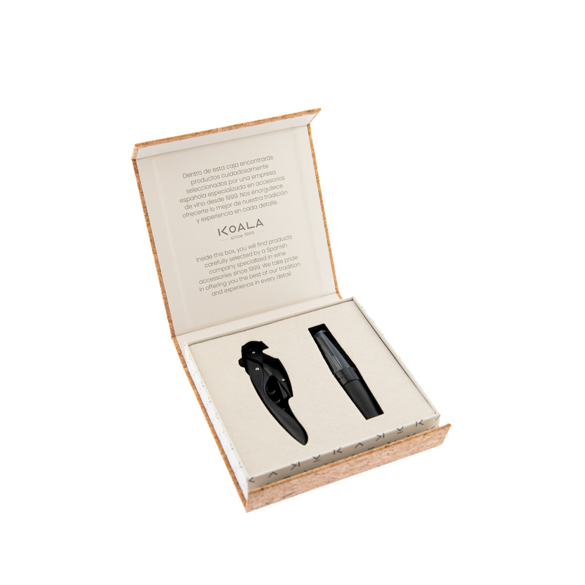 Uncork Noir - Coffret avec tire-bouchon High Tech et aérateur de vin Koala - Mathon - 2
