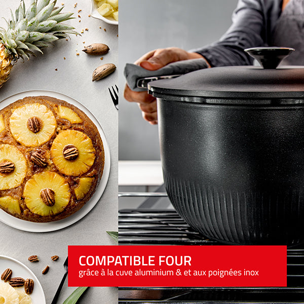 Cocotte-Minute® Clipso Tempo 3-en-1 6L Seb - Mathon - 5