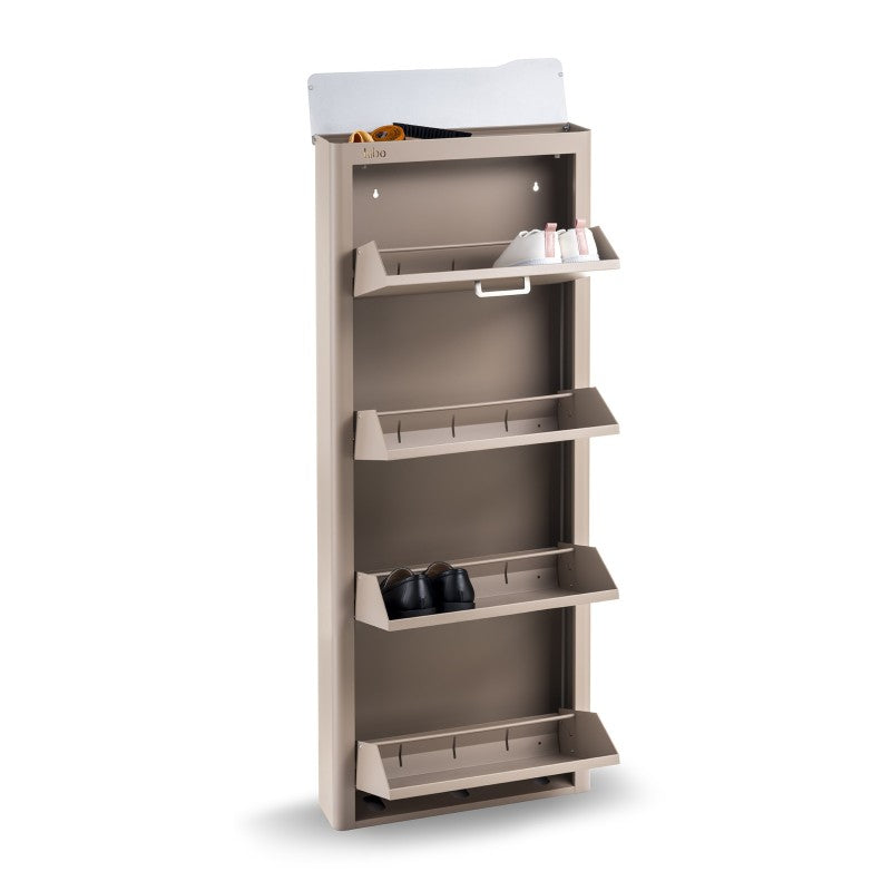 Meuble à chaussures KIBO 4 Compartiments, couleur Sable Don Hierro - Mathon - 6