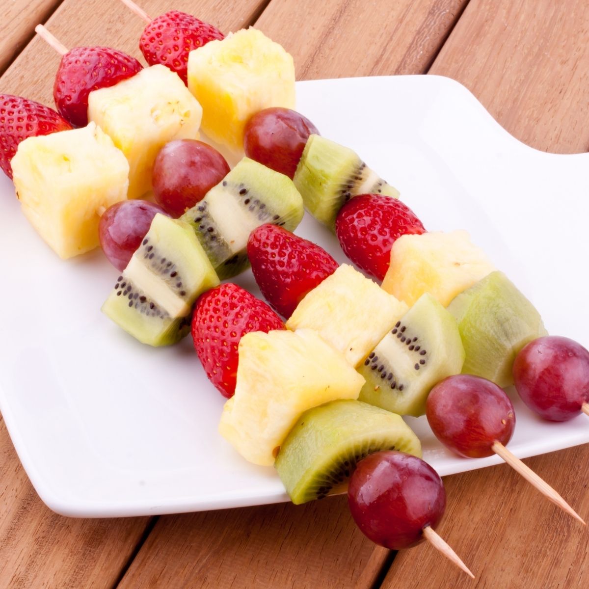 Lot de 100 piques en bois pour brochettes de 25 cm  Nature Fackelmann - Mathon - 2