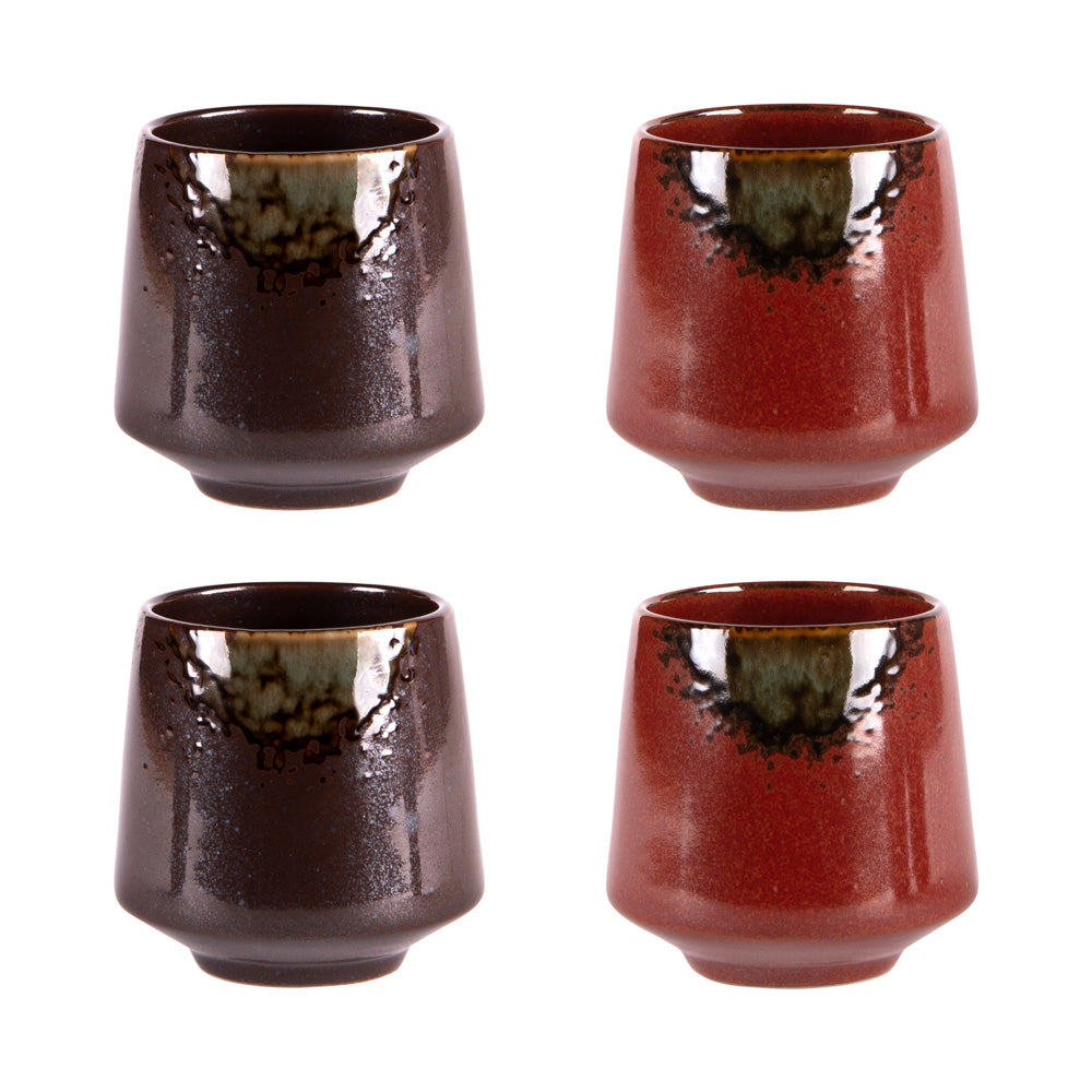 Coffret de 4 gobelets Kyoto 17 cl Table passion - Mathon - 1