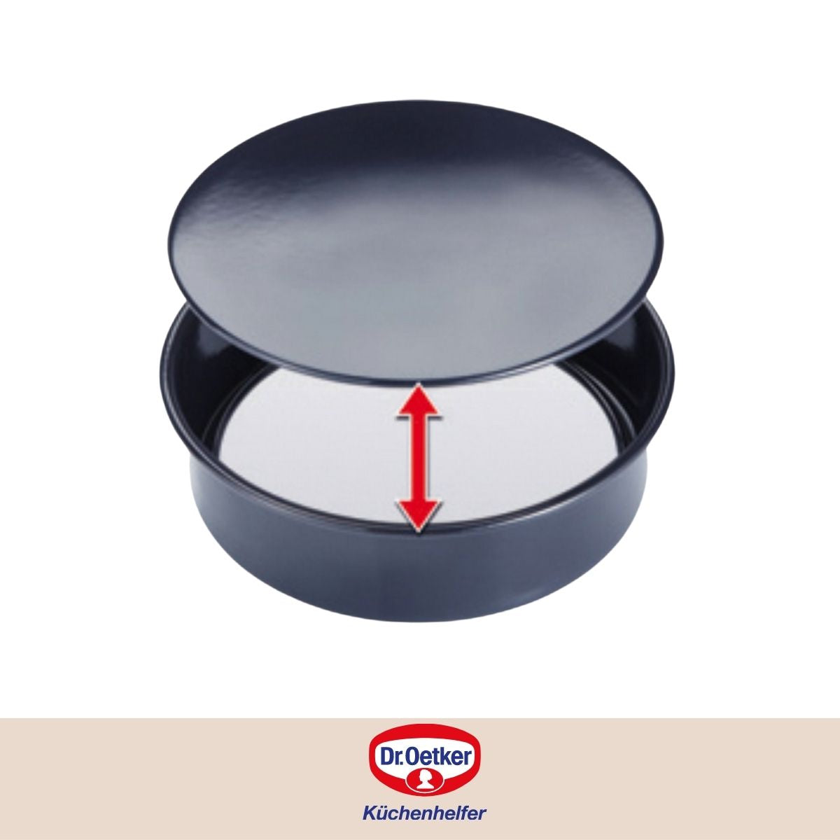 Moule à manqué fond amovible 26,5 cm Dr Oetker Back Liebe Dr. Oetker - Mathon - 5