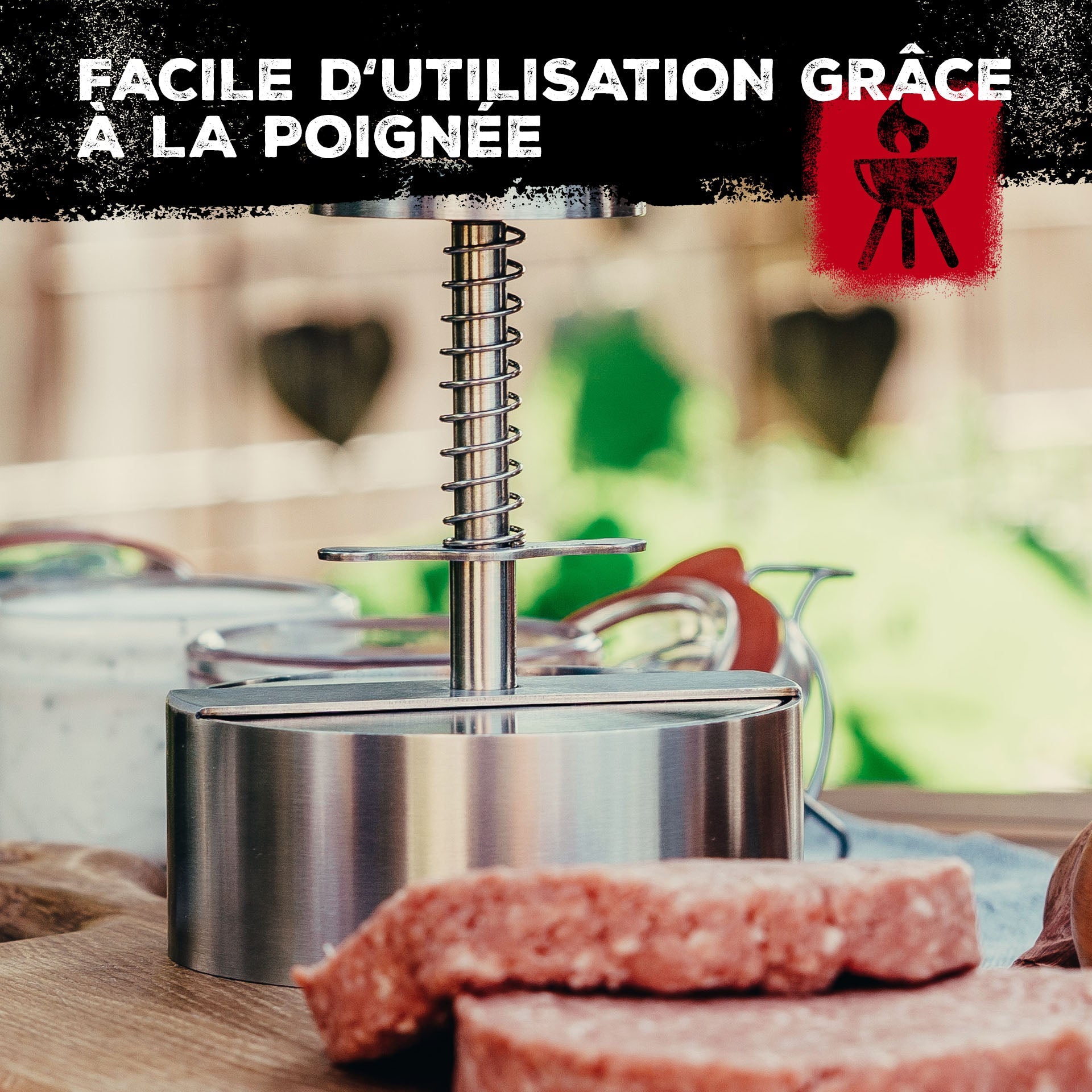 Presse à hamburger FM Professional - Mathon - 4