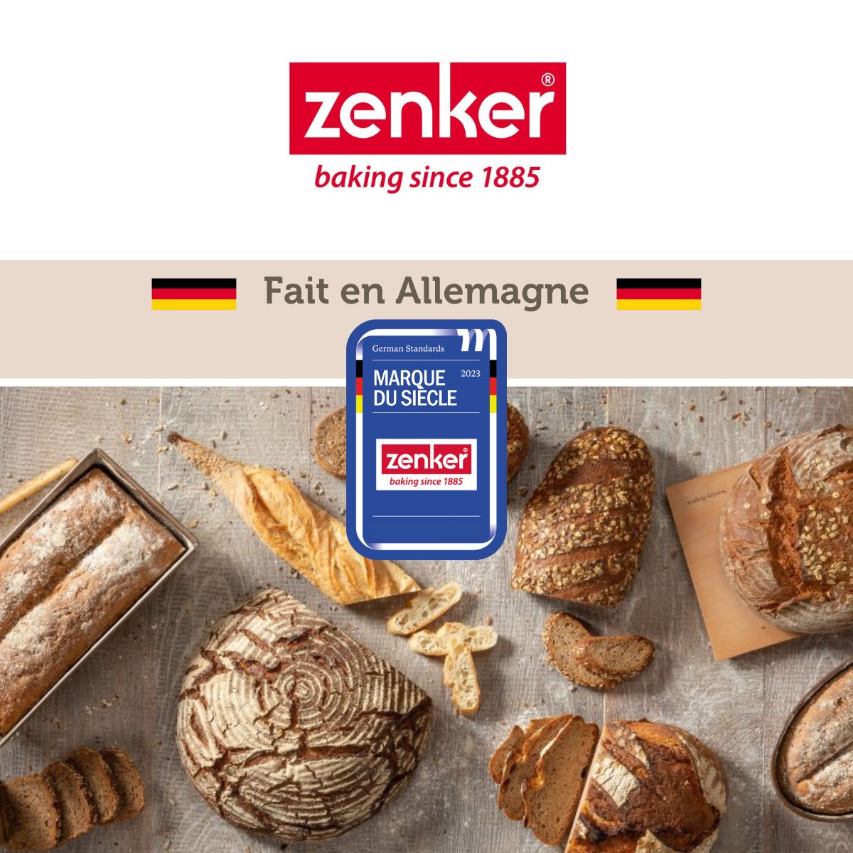 Moule à cake 25 cm Zenker Pure Zenker - Mathon - 7