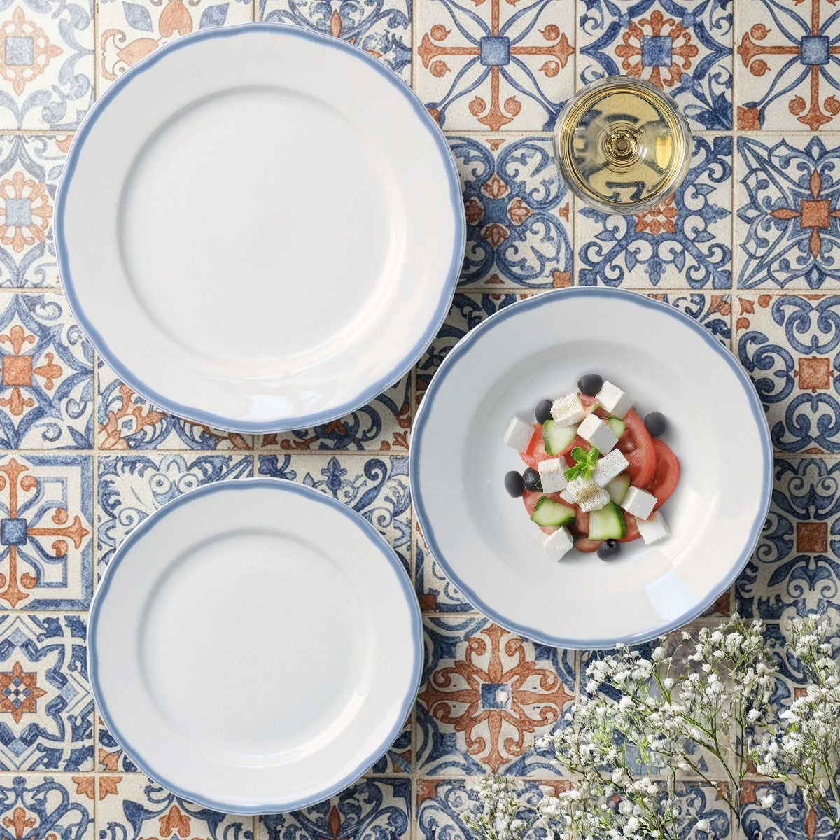 Scala Bleu - Service 18 pièces Médard de Noblat - Mathon - 5