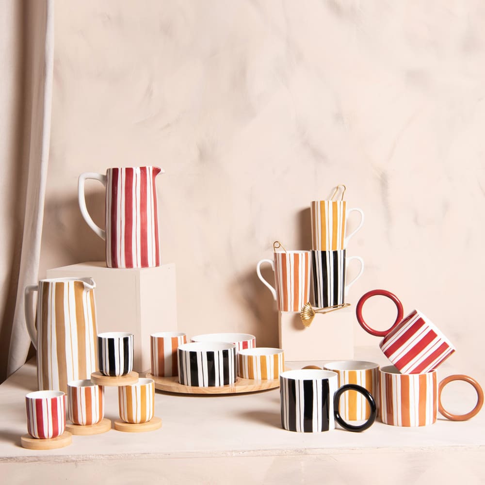 Coffret 4 tasses Singita 10 cl Table passion - Mathon - 4