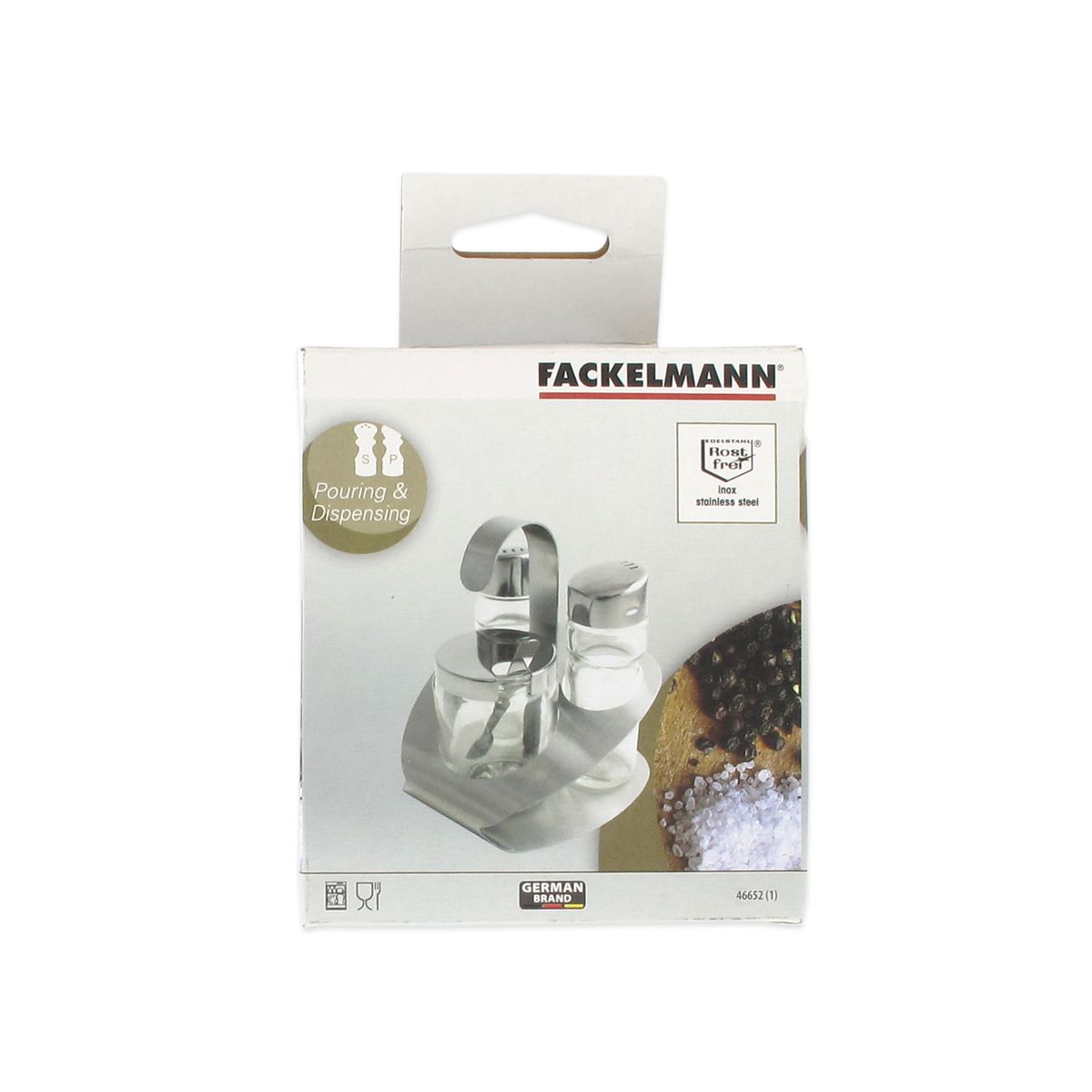 Ensemble pour moutarde, sel et poivre Fackelmann - Mathon - 6